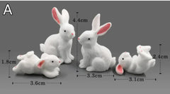 Mini Resin Animal Figurines – DIY Micro-Landscape Decor