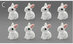 Mini Resin Animal Figurines – DIY Micro-Landscape Decor